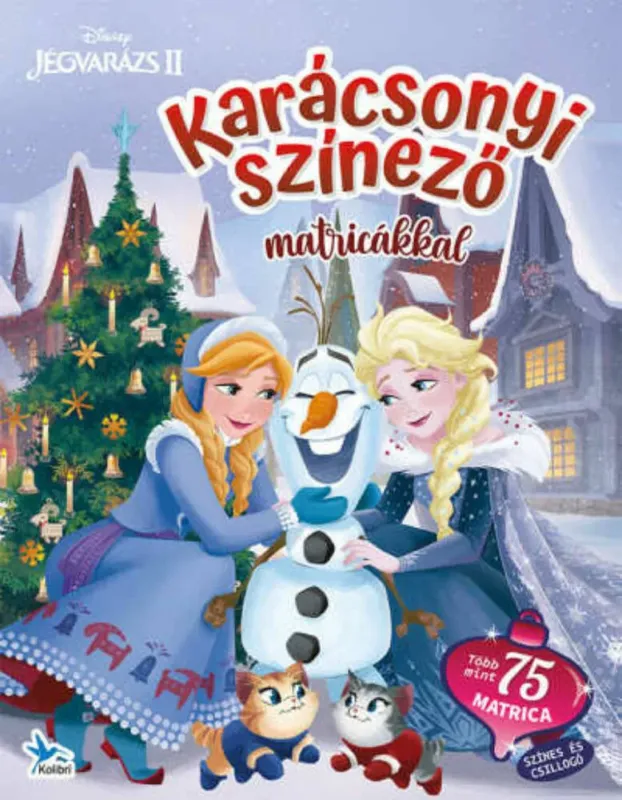 Karácsonyi színező matricákkal - Jégvarázs 2. Ne maradj le