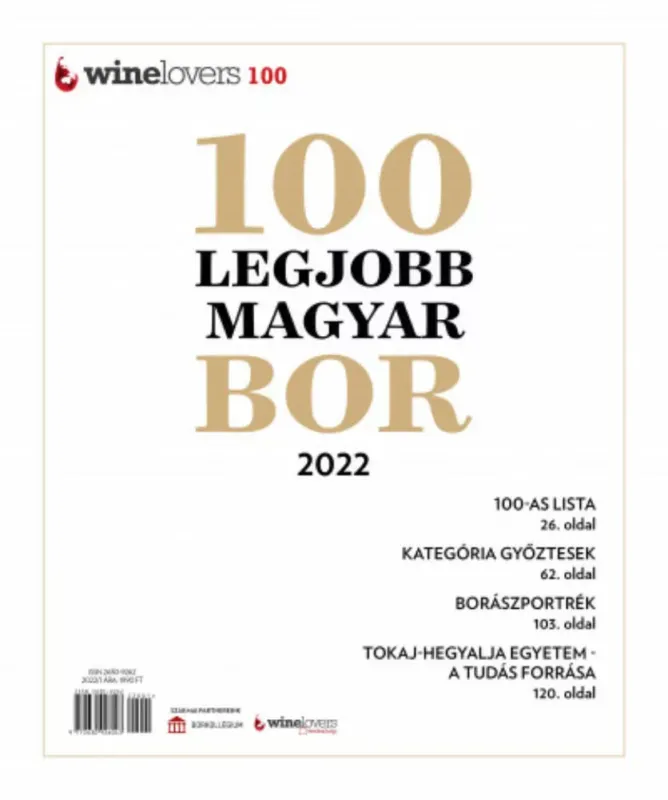 Népszerű A 100 legjobb magyar bor 2022 - Winelovers 100