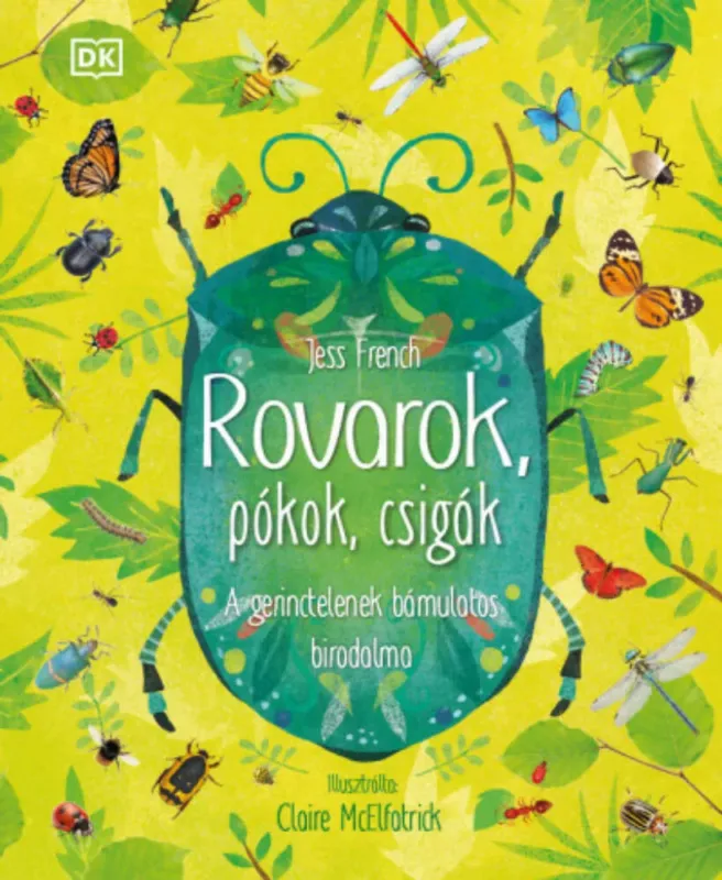 Rovarok, pókok, csigák - Jess French Kedvezmény