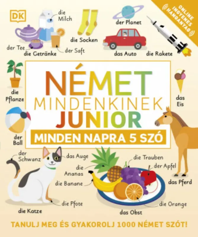 Alacsony ár Német mindenkinek - Junior - Minden napra 5 szó