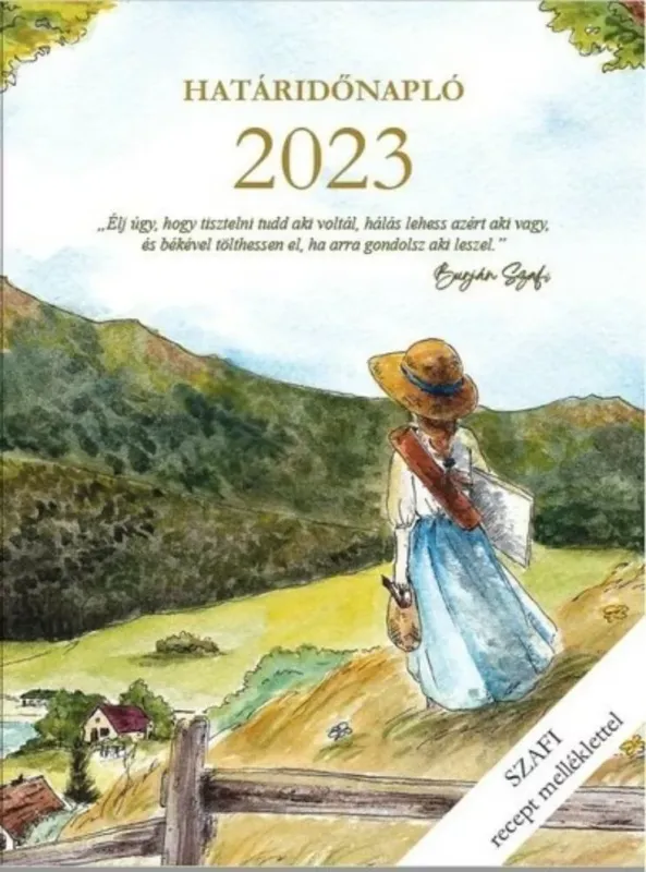 Szezonális akció Határidőnapló 2023 - Burján Szafi