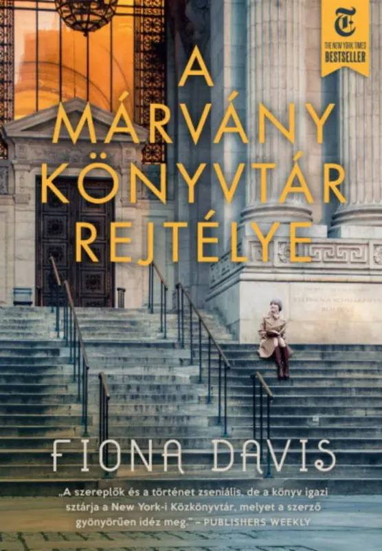 Szuper ajánlat A márvány könyvtár rejtélye - Fiona Davis