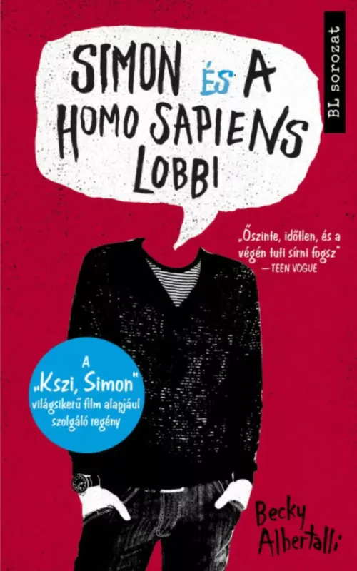 Bestseller Simon és a Homo Sapiens Lobbi - Becky Albertalli