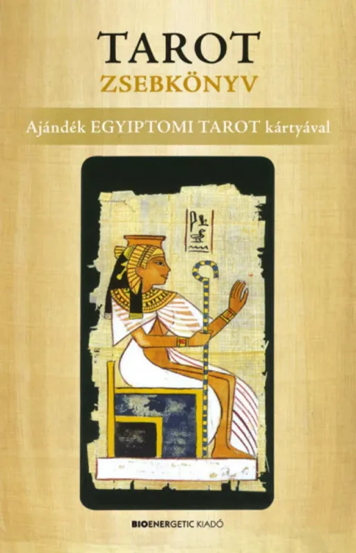 Bestseller Tarot zsebkönyv - Ajándék egyiptomi tarot kártyával