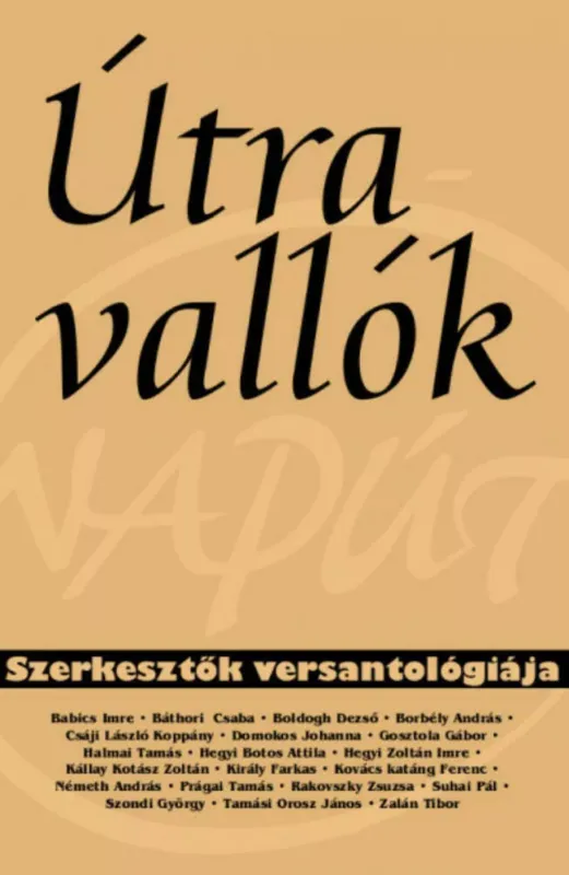 Útravallók - Szerkesztők versantológiája Népszerű