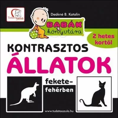 Biztonságos fizetés Kontrasztos állatok fekete-fehérben - Deákné Bancsó Katalin