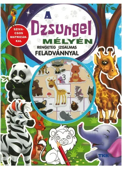 A dzsungel mélyén - rengeteg izgalmas feladvánnyal Vásárlói kedvenc