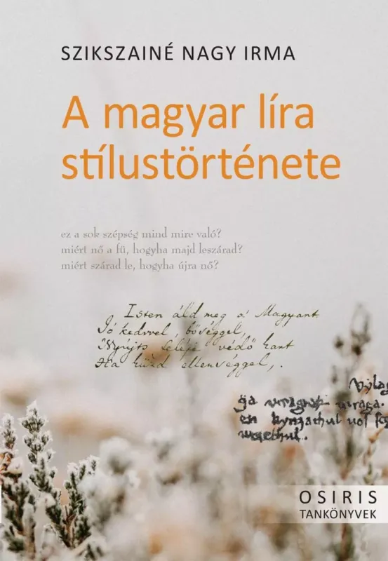 Árcsökkenés A magyar líra stílustörténete - Szikszainé Nagy Irma