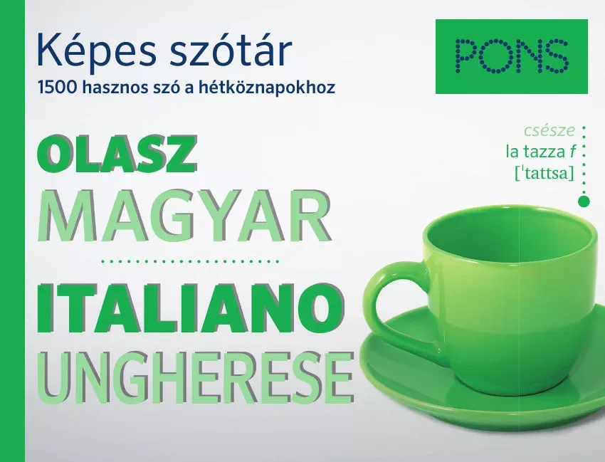 Olcsóbb PONS Képes szótár Olasz-Magyar - 1500 hasznos szó a hétköznapokhoz