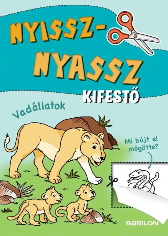 Nyissz-nyassz - Vadállatok - Kifestő Outlet