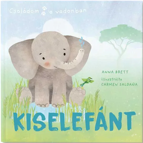 Prémium Családom a vadonban - Kiselefánt - Anna Brett