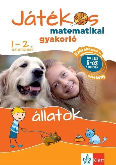 Játékos matematikai gyakorló 1-2. osztályosoknak - Állatok - Ribizsár István Szuper akció