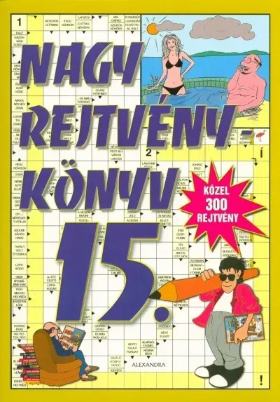 Akciós ár Nagy rejtvénykönyv 15. - Kresz Károly szerk.