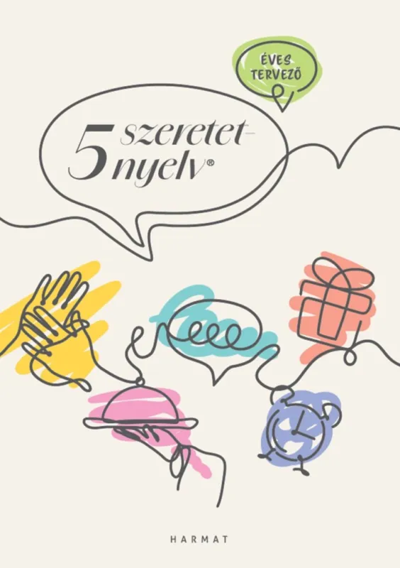 Gyors szállítás 5 SZERETETNYELV - ÉVES TERVEZŐ (FEHÉR)