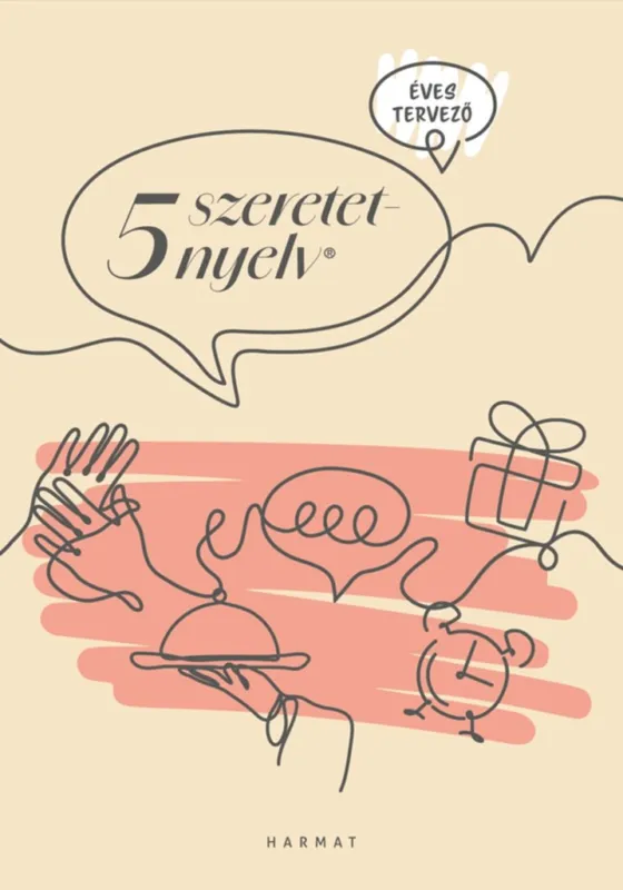 Legjobb ár 5 SZERETETNYELV - ÉVES TERVEZŐ (BÉZS)