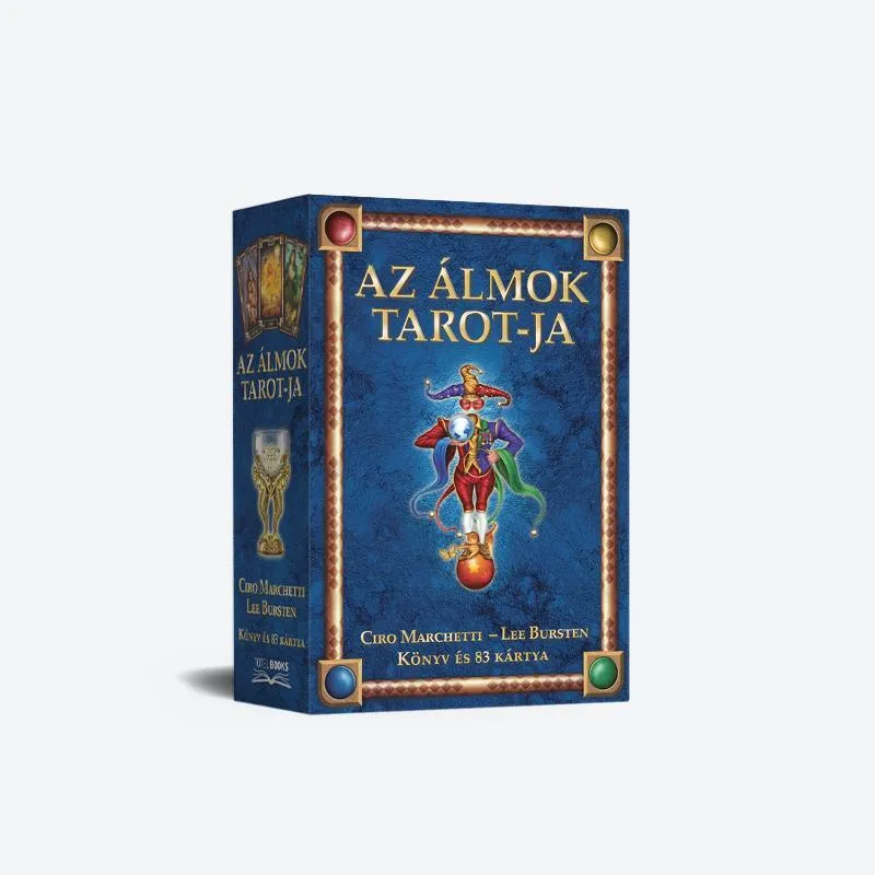 Kedvezmény AZ ÁLMOK TAROT-JA (KÖNYV ÉS 83DB KÁRTYA)