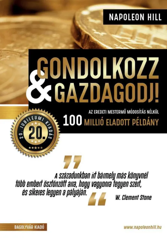GONDOLKOZZ ÉS GAZDAGODJ! - 20. JUBILEUMI KIADÁS Olcsó