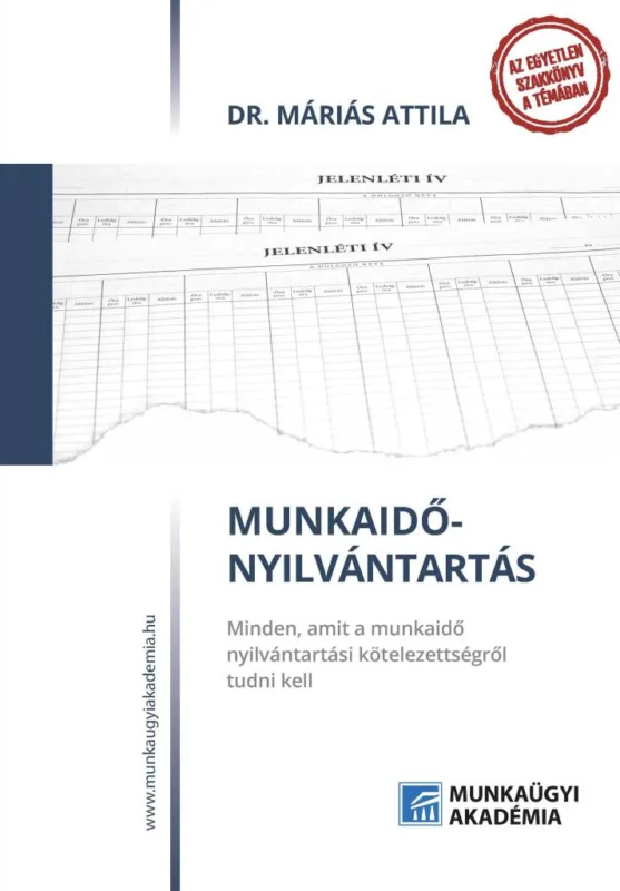 MUNKAIDŐ-NYILVÁNTARTÁS Ne maradj le