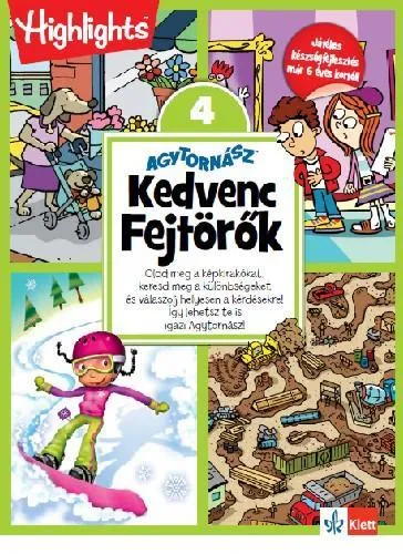 Alacsony ár AGYTORNÁSZ - KEDVENC FEJTÖRŐK 4.
