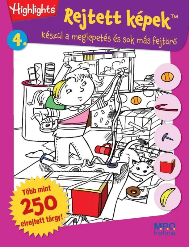REJTETT KÉPEK 4. - KÉSZÜL A MEGLEPETÉS ÉS SOK MÁS FEJTÖRŐ Akció