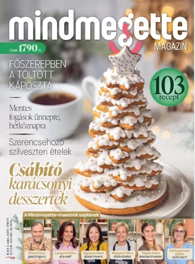 Újdonság Mindmegette magazin 2025 karácsony §K