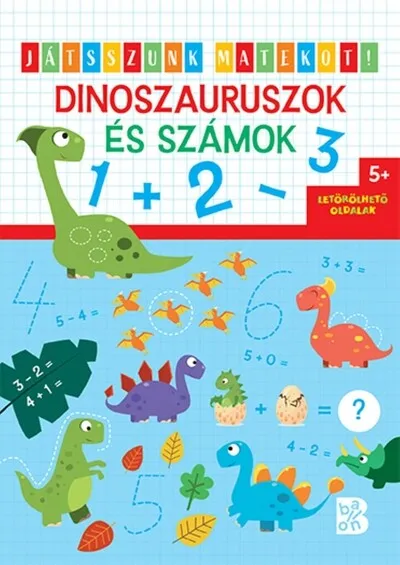 Dinoszauruszok és számok - Játsszunk matekot! Biztonságos fizetés