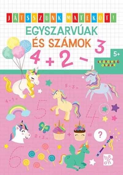 Népszerű Egyszarvúak és számok - Játsszunk matekot!