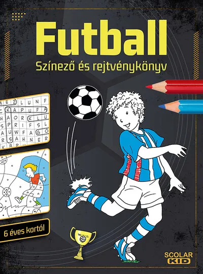 Árengedmény Futball - Színező és rejtvénykönyv