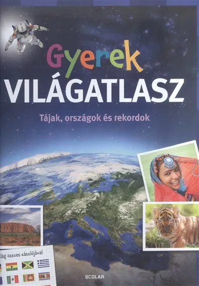 Akció Gyerek világatlasz /Tájak, országok és rekordok