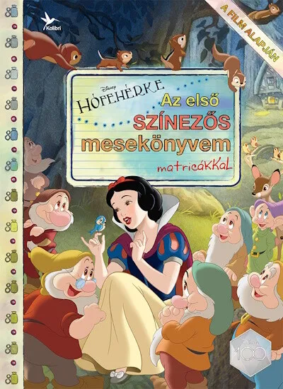 Hófehérke - Első színezős mesekönyvem matricákkal (új kiadás) Csak ma