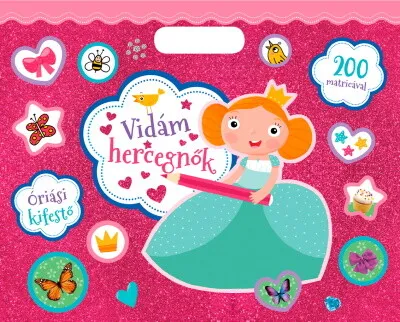 Kedvezményes ár Óriás kifestő - Vidám hercegnők - Vidám hercegnők - Óriás kifestő