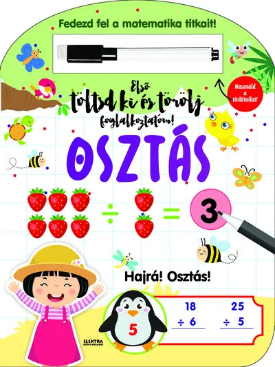 Osztás - Első töltsd ki és törölj foglalkoztatóm - Fedezd fel a matematika titkait! Népszerű