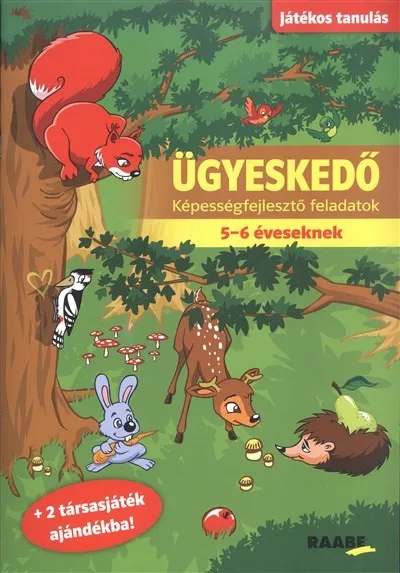 Ügyeskedő - Képességfejlesztő feladatok 5-6 éveseknek Szezonális akció