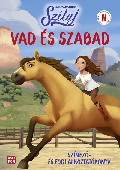Szuper akció Vad és szabad - Szilaj - Színező-és foglalkoztatókönyv