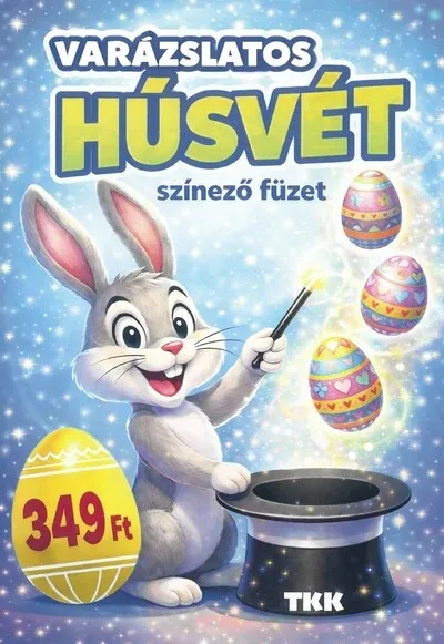 Varázslatos húsvét - színező füzet §H Azonnal elérhető