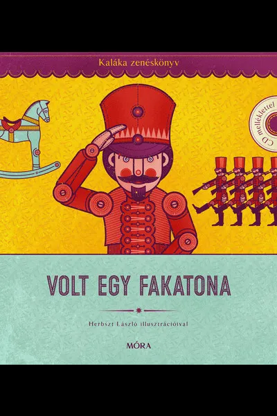 Volt egy fakatona - Kaláka Zenéskönyv - CD-melléklettel - Válogatás 50 év gyerekdalaiból Legjobb ár