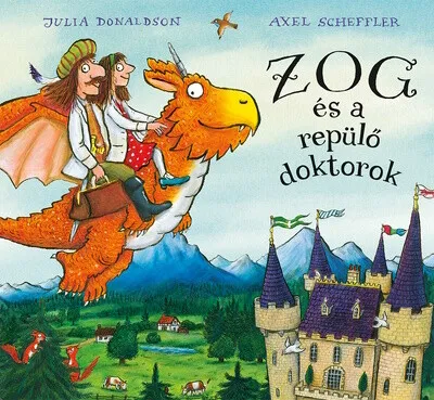 Szuper akció Zog és a repülő doktorok (könyv)
