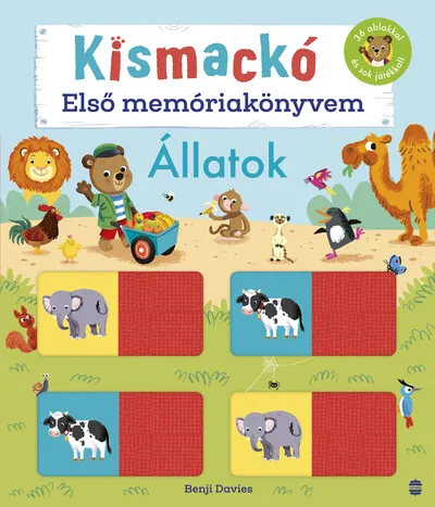 Kismackó: Első memóriakönyvem - Állatok Rendeld meg most