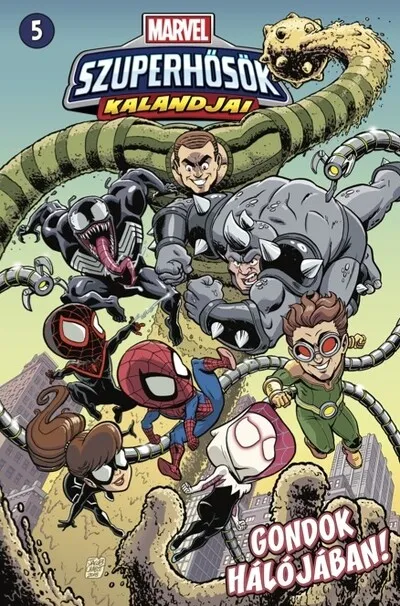 Akció Marvel szuperhősök kalandjai 5. - Gondok hálójában! - Marvel szuperhősök kalandjai (képregény)