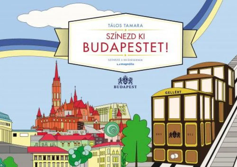 Színezd ki Budapestet! Gyors szállítás
