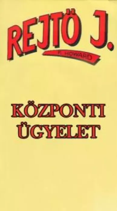 Központi ügyelet - E-könyv Újdonság