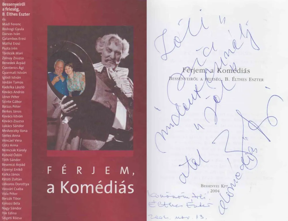 Férjem, a Komédiás (dedikált) Árcsökkenés