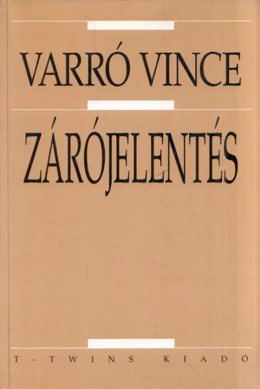 Zárójelentés Csak ma