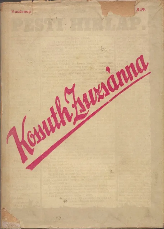 Végkiárusítás Kossuth Zsuzsánna