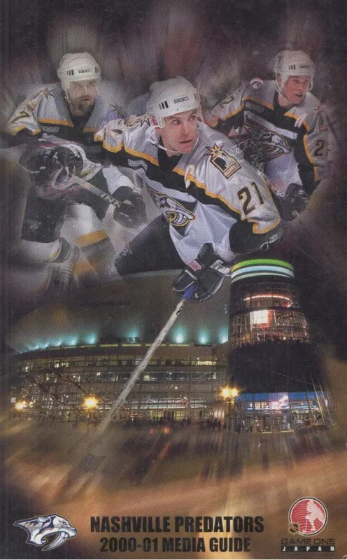 Nashville Predators 2000-01 media guide Biztonságos fizetés
