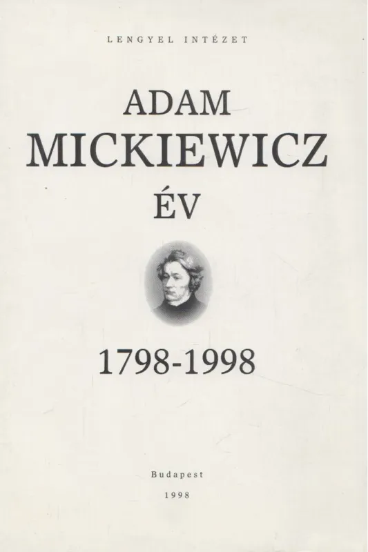 Szuper akció Adam Mickiewicz év 1798-1998