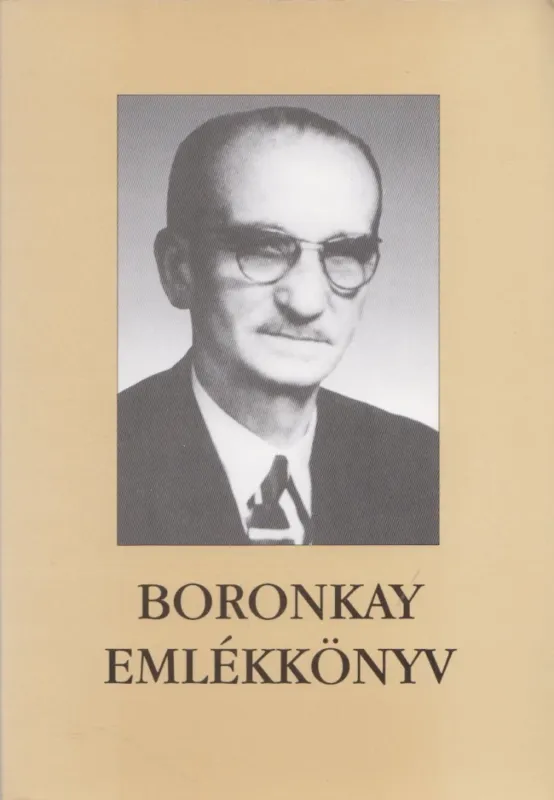 Boronkay emlékkönyv Azonnal elérhető