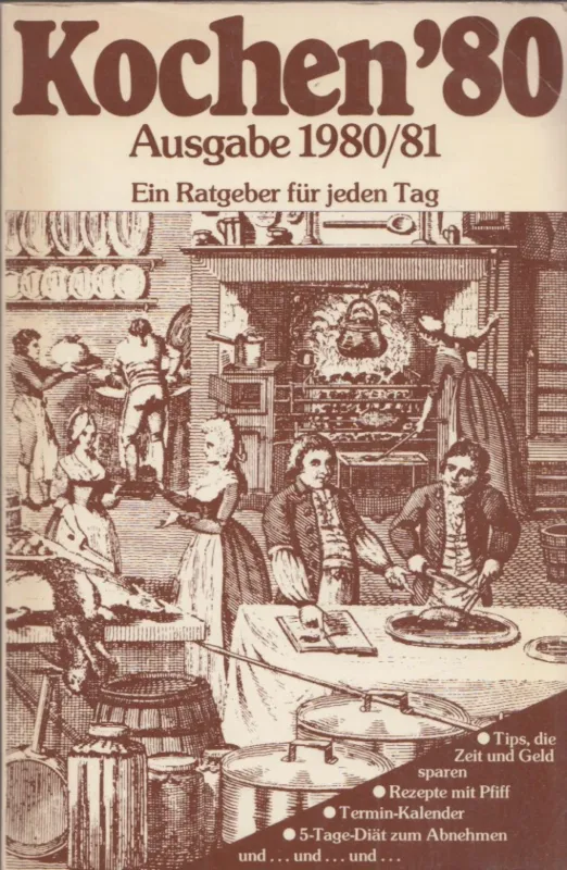 Kochen '80 Ausgabe 1980/81 Legkelendőbb