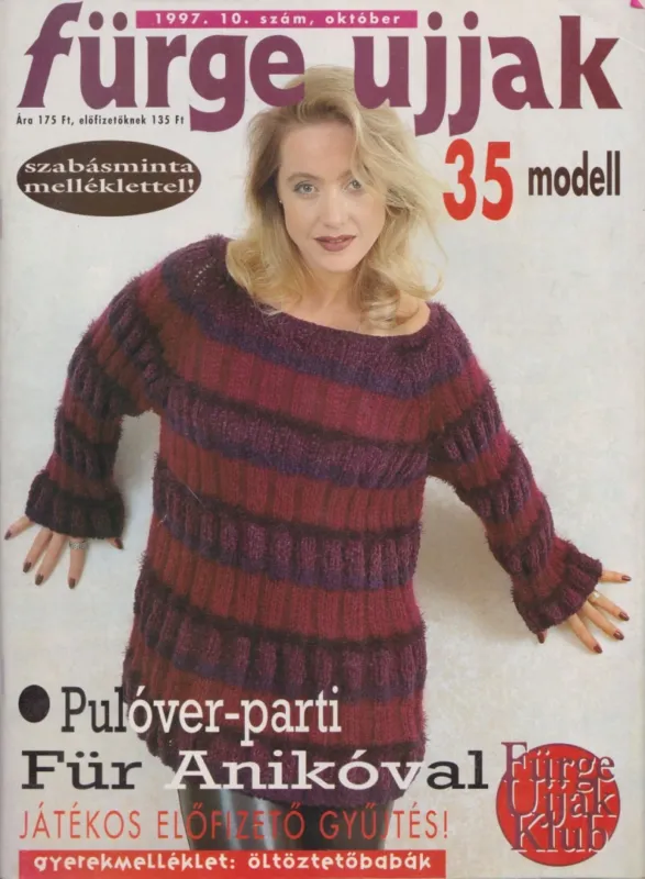 Kiárusítás Fürge Ujjak 1997. 10. szám