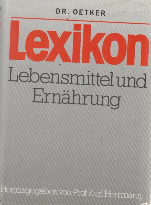 Dr. Oetker Lexikon - Lebensmittel und Ernährung Outlet